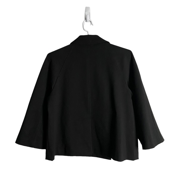 Rafaella Petites Women's Black Button Blazer Jacket - Picture 7 of 7